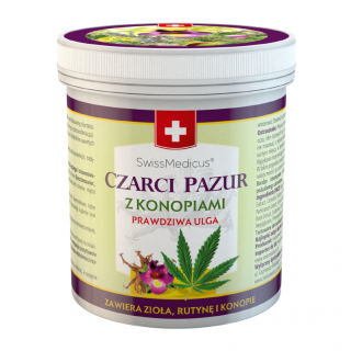 Czarci Pazur z konopiami...